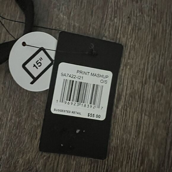 Hurley Multicolor Print Mash Up Graphic Backpack - Picture 4 of 4